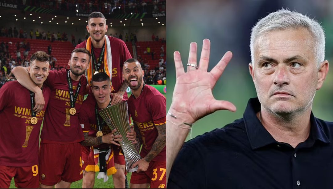 As Roma and Mourinho 