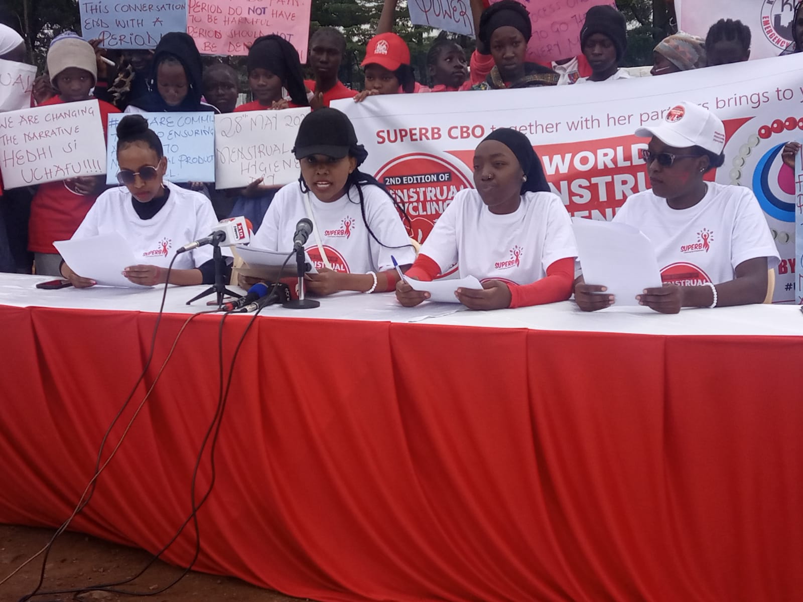 Women Rights Defender Condemn Members of Parliament for Slashing Sanitary Towels Budget