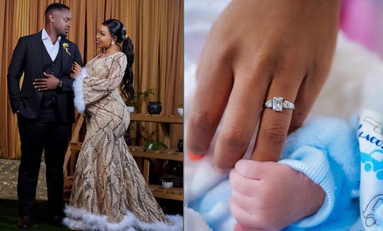 Diana Chacha welcomes bouncing baby boy with fiancee