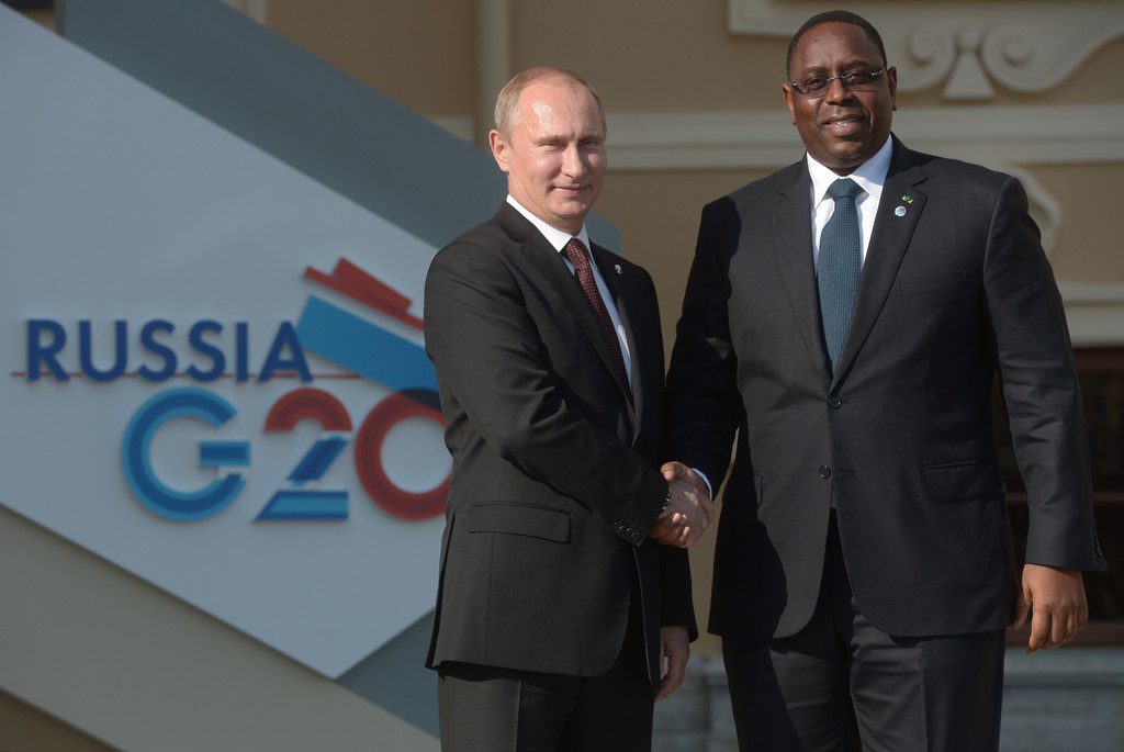 African Union Head Macky Sall to Speak to Putin in Russia