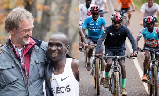 Eliud Kipchoge partners with INEOS to open Cycling Academy in Kaptagat