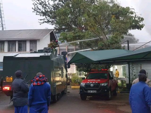 Fire Breaks Out at KBC Headquarters in Nairobi