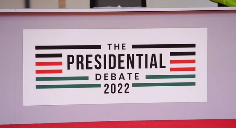 The 2022  Presidential Debate; Shaping up Voter’s Mind