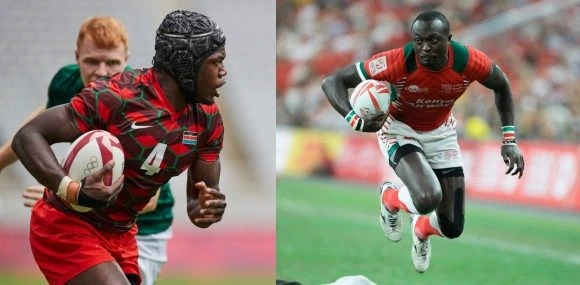 Rugby players Injera; Onyala
