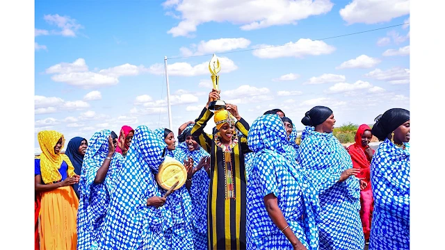 Marsabit Villagers Celebrate Qabale,  Global Nursing Award Winner Homecoming