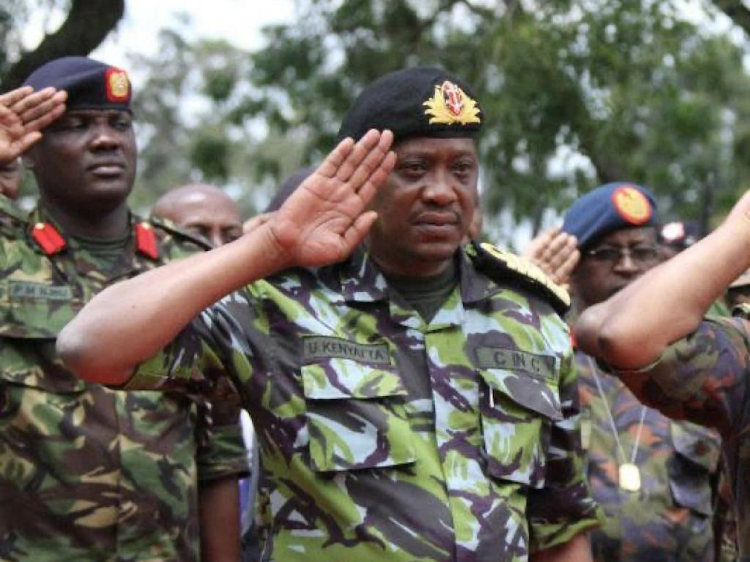 Lt Gen Njiru served as an Aide-de-Camp to both the late President Mwai Kibaki and Uhuru. 