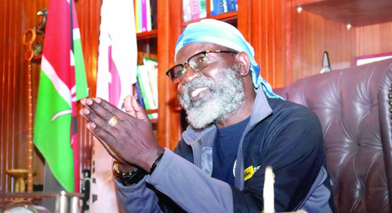 Roots Party Presidential Candidate Prof. George Wajackoyah. File: [Courtesy]