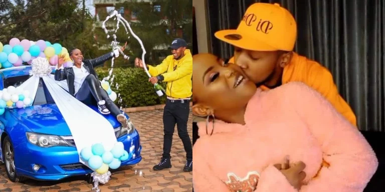 Maria actress Dorea Chege gifted dream car with New Boyfriend