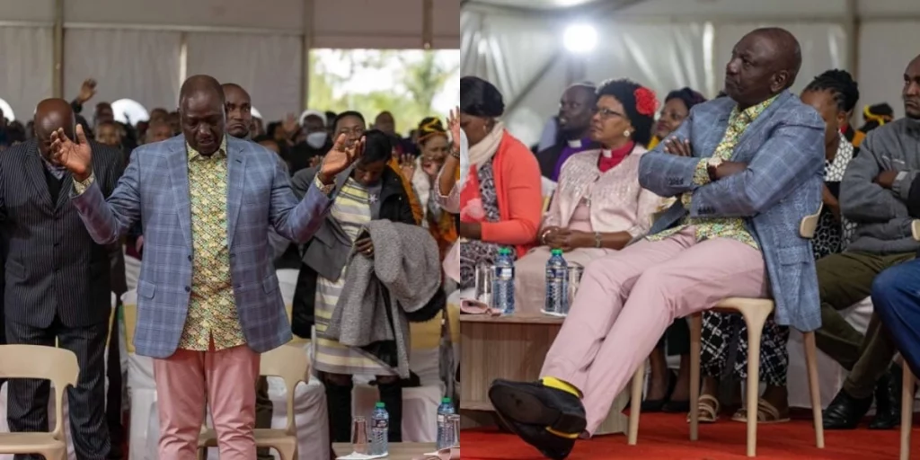 Kenyans troll Dp Ruto over his fashion sense