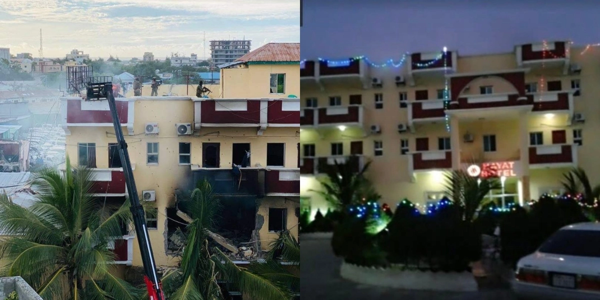 Hayat Hotel under siege in Mogadishu