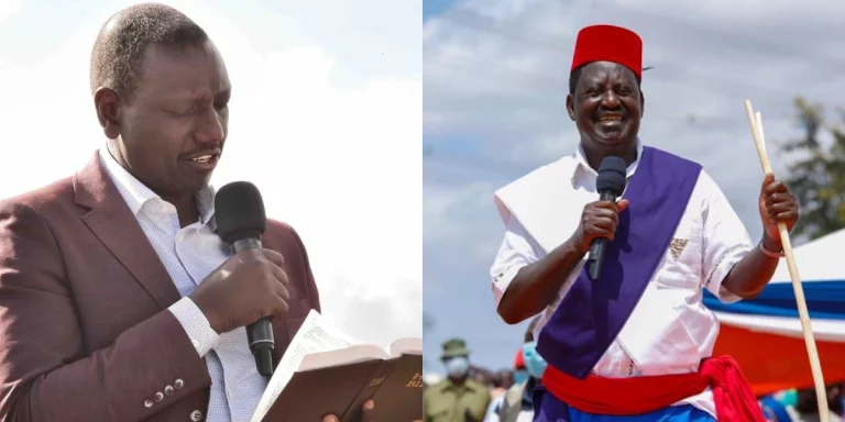 Ruto: My battle with Odinga is more spiritual than political