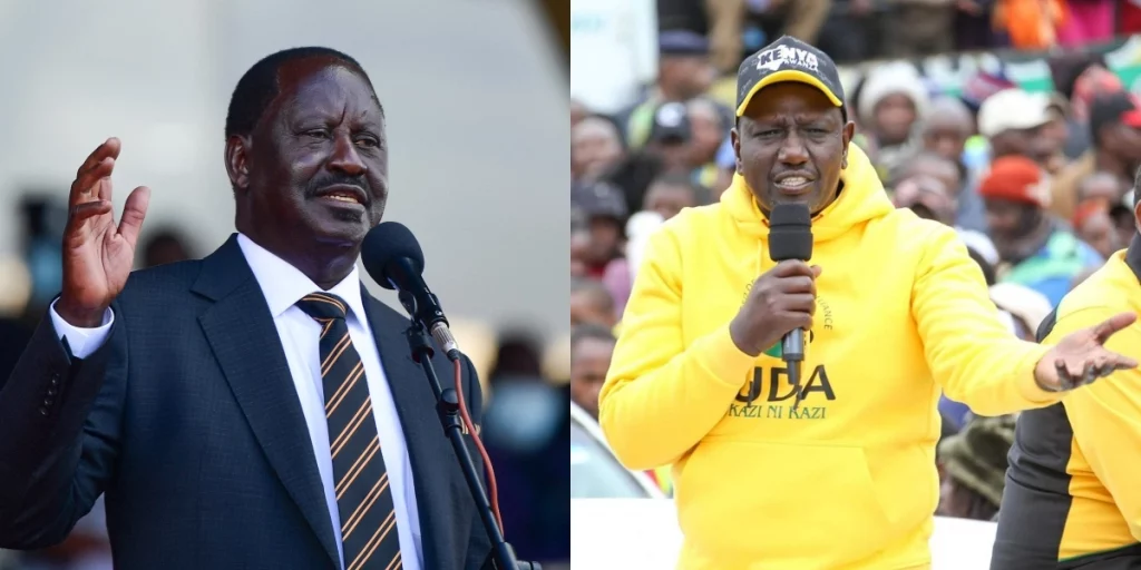 Raila and Ruto opt for wooing opponent heads