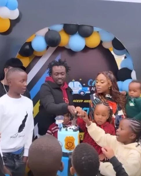 Bahati celebrating son's birthday
