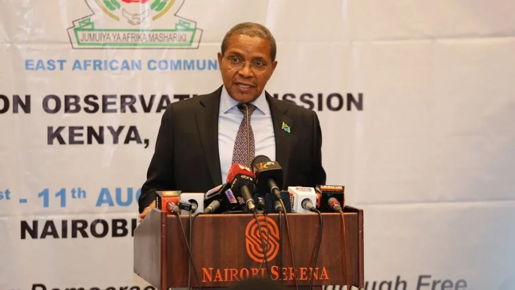Jakaya Kikwete chairman of EAC Election Observers calls out a fair and free election