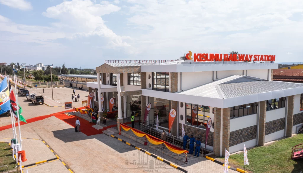Newly commissioned Kisumu Railway Station