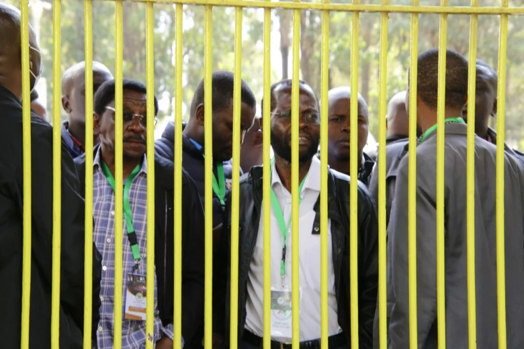 Section of Azimio leaders led by James Orengo locked out of Bomas