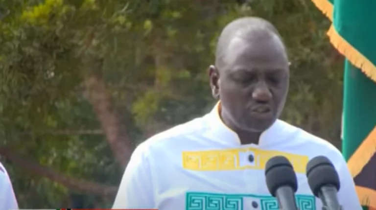 Final Speech from Ruto before  the Chief Rally