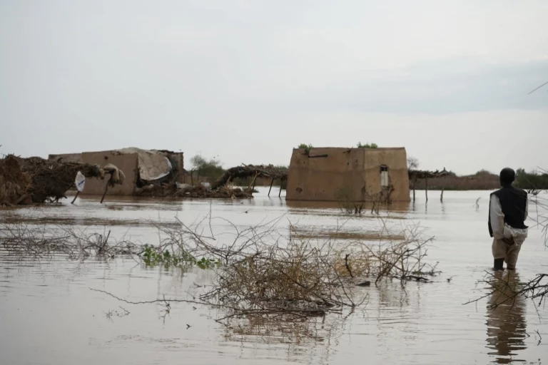 Heavy floods experienced  in  Sudan