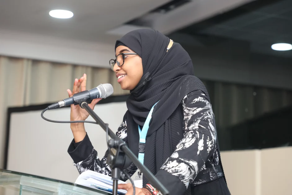 Accord University Symposium MC Aisha Said Ahmed