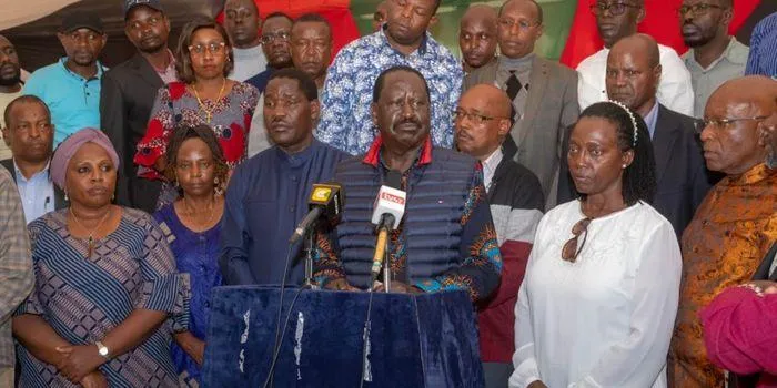 Raila Calls for Peace ahead of Supreme Court Ruling