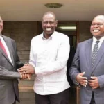 Former Kisii County Governor James Ongwae received to Kenya Kwanza by President-elect William Ruto. PHOTO/Courtesy