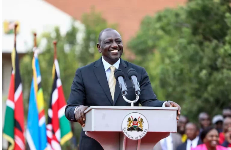 Ruto to make his first speech at the UNGA conference held in New York