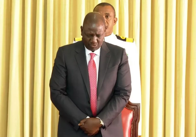 “Ni mcha Mungu”-President Ruto opens the Cabinet meeting with a powerful prayer