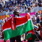 proud Kenyan Timothy Cheruiyot