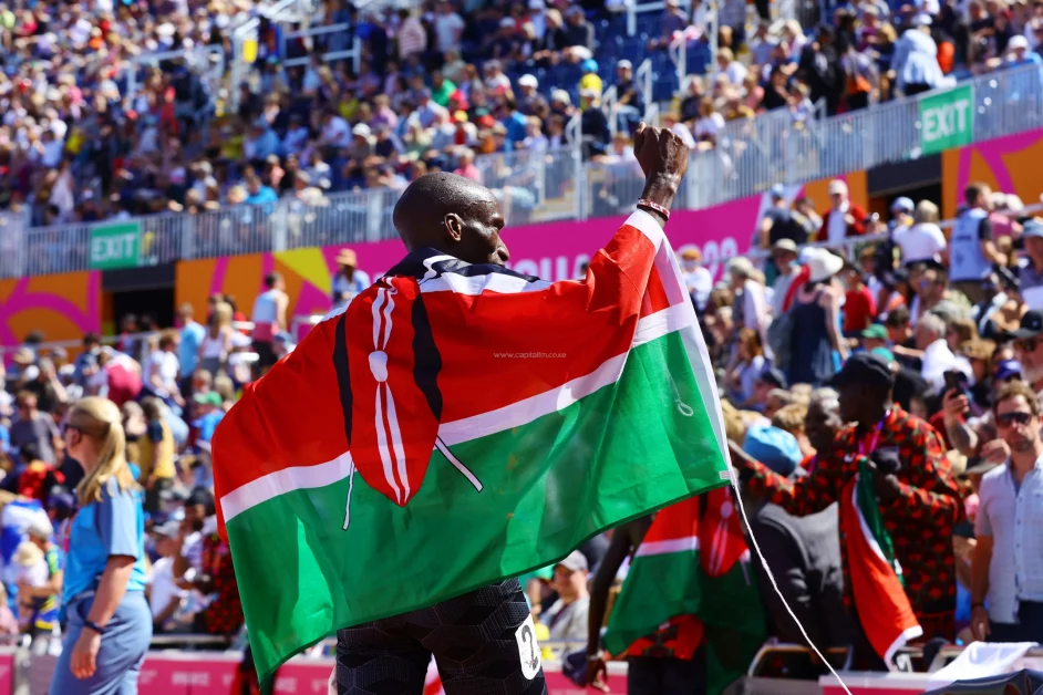 proud Kenyan Timothy Cheruiyot