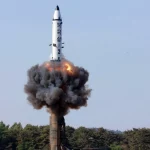 North Korea medium range messile