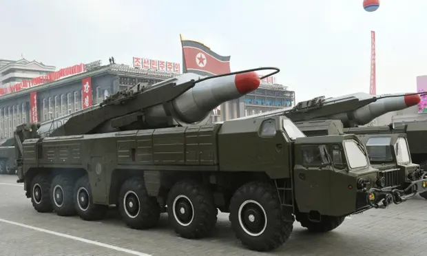North Korea sends ballistic missile to Japan.