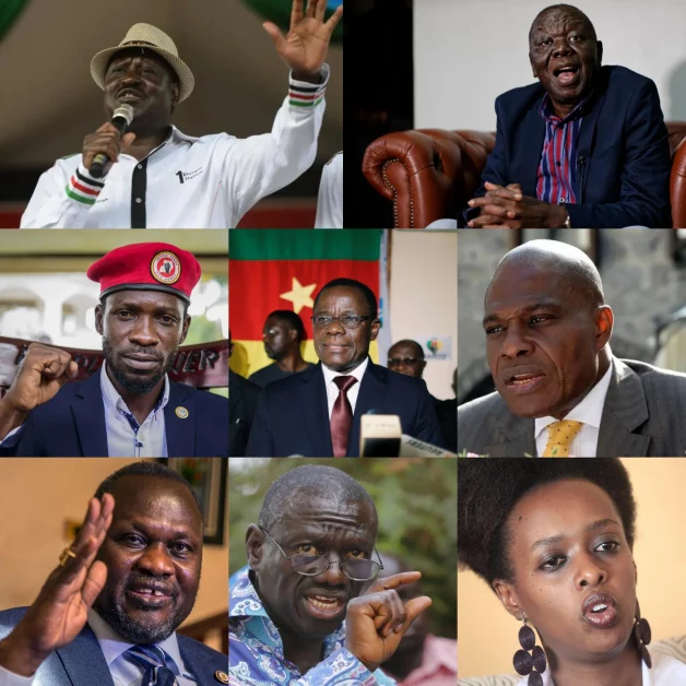 Top 8 African opposition leaders