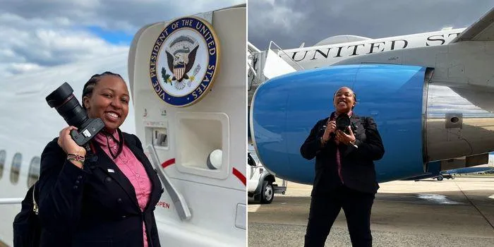 Polly Irungu  Recalls her Mother Panic and Pray when she called her aboard Air Force Two