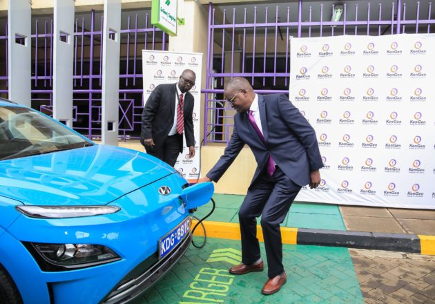 KenGen Unveils Four Electric Vehicles-EVs in Nairobi