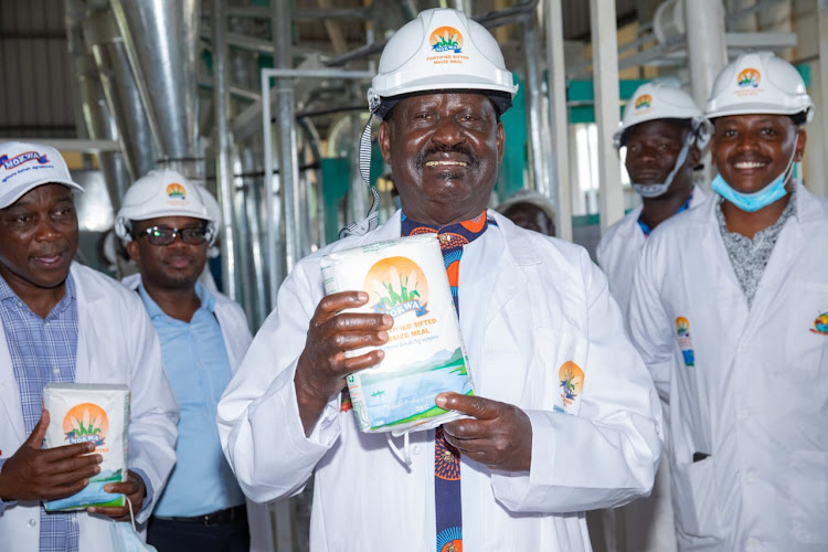 Kigoto Maize Plant Will Change Kenya’s Economy – Raila