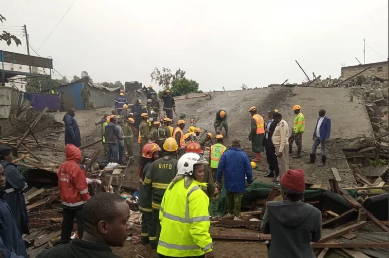 Couple Dies in Ruaka After Six-Storey Building Collapses