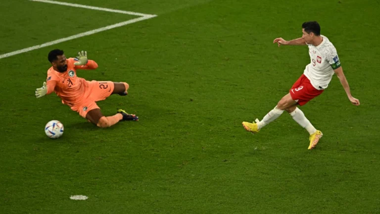 Lewandowski scores first World Cup Goal as Poland Win Against Saudi Arabia