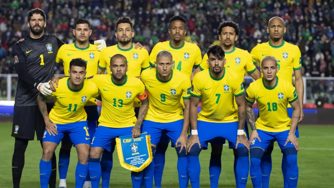 Brazil are ranked 1st heading into the 2022 Qatar World Cup