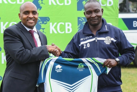 FKF Premier League side KCB unveiled coach Zico in 2019 (Photo: Courtesy)