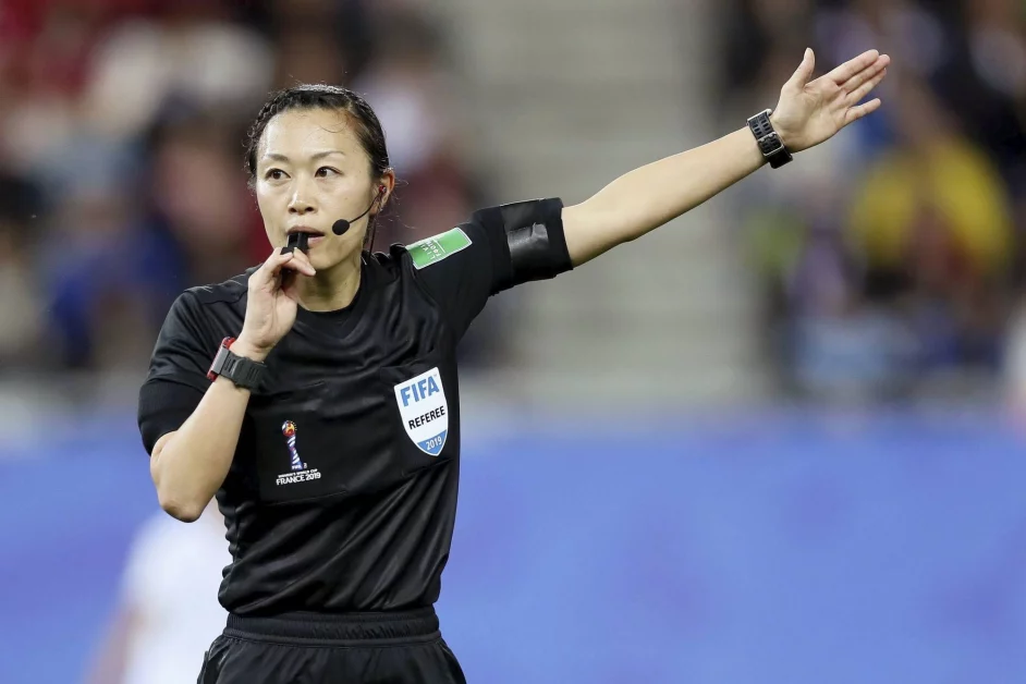 Yoshimi Yamashita will be one of three female officials working at this year's World Cup in Qatar(Photo: KYODO)