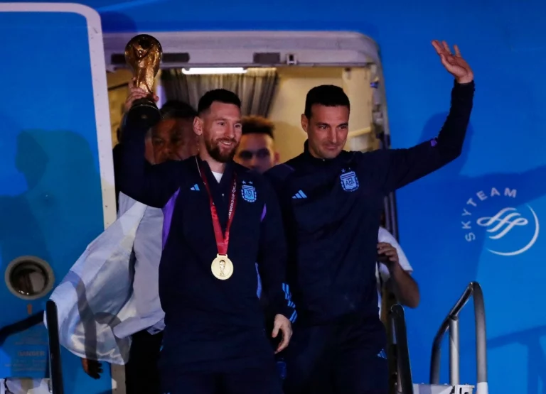 Captain Lionel Messi and Argentina Given Heroes Reception