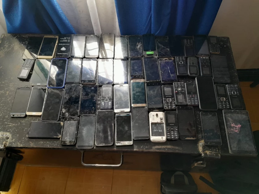The recovered Mobile Phones