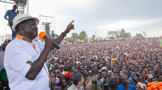 Raila Odinga Expected to Hold Political Rally at Kamukunji