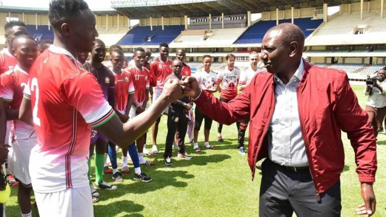 President Ruto To Launch a Bottom-up Football Tournament as Kenya Seeks 2030 World Cup Qualification