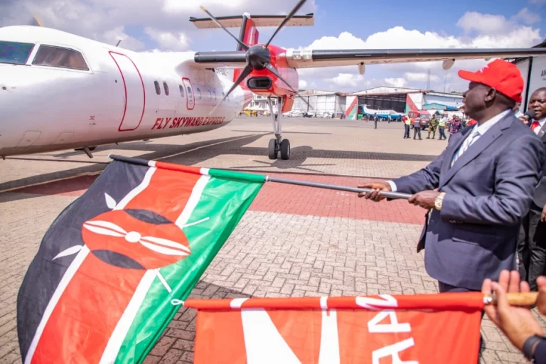 DP Gachagua Flagged Off Direct Flight from Nairobi- Kakamega