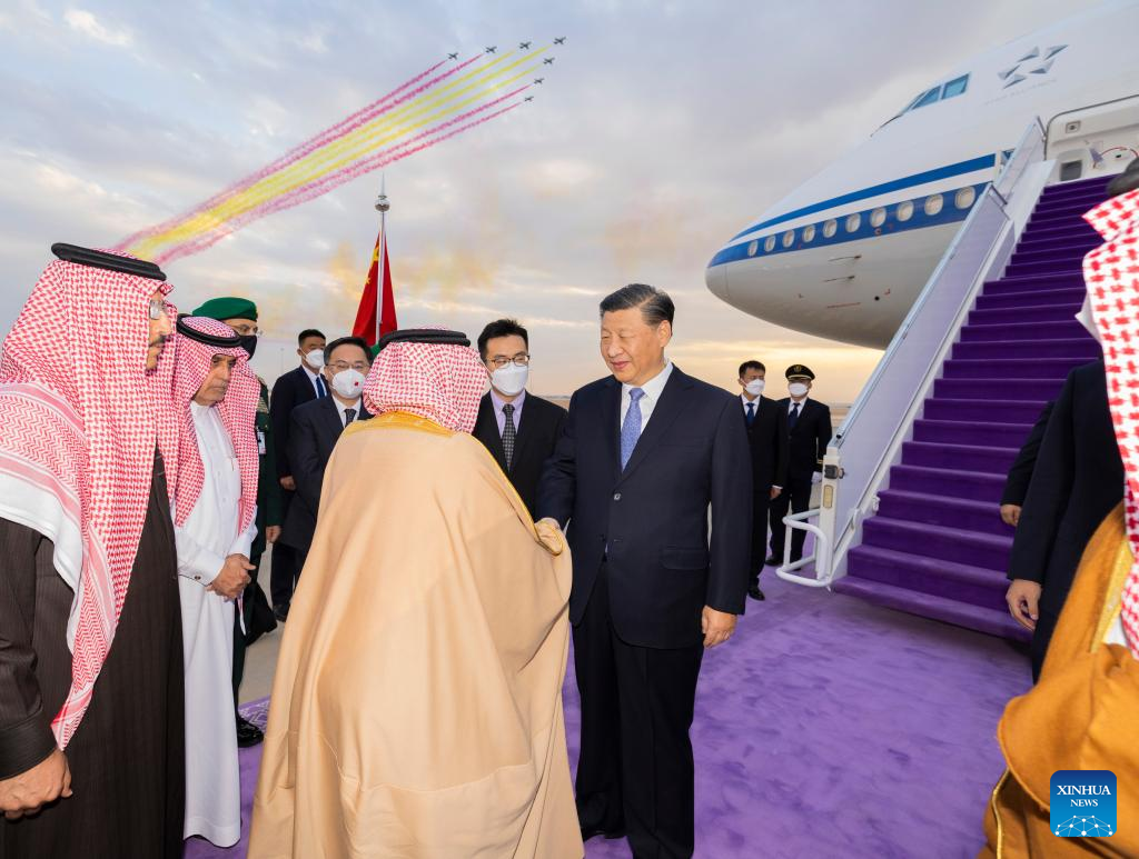 Chinese President visits Saudi Arabia