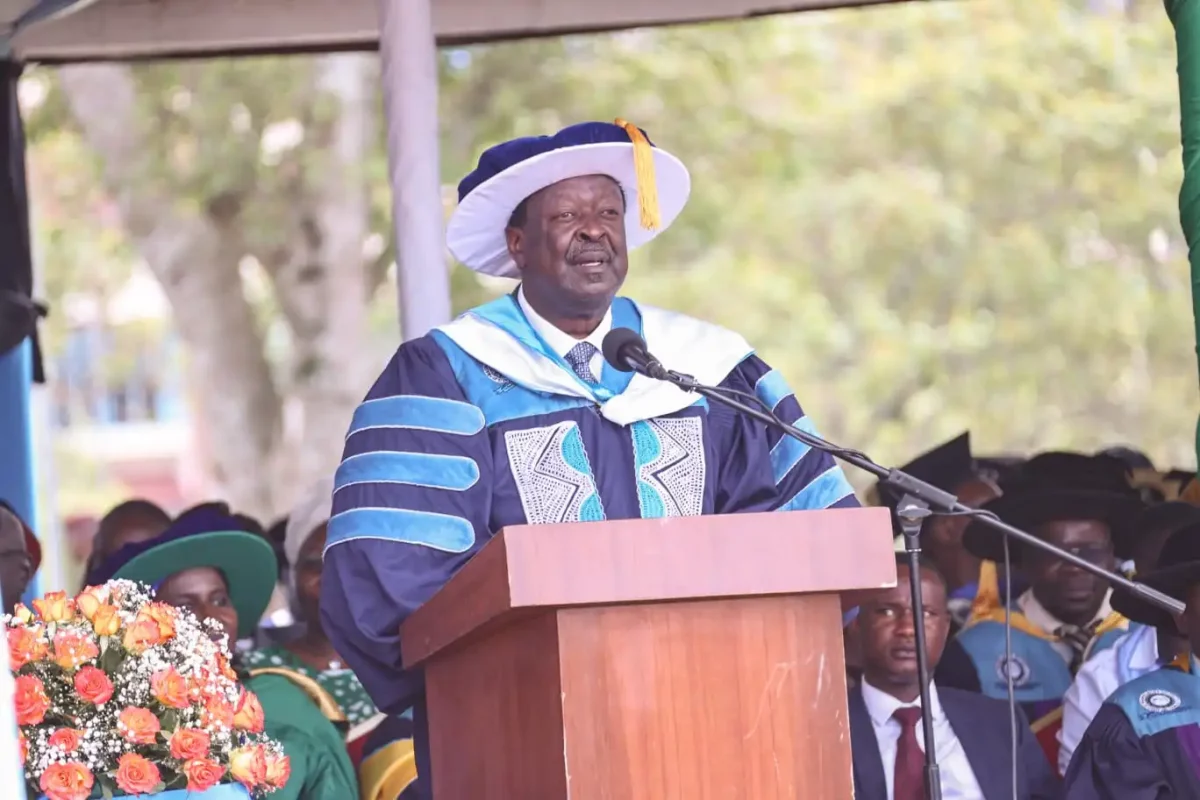 Musalia Mudavadi Conferred with honorary doctorate of Humane Letters in Peace and Sustainable Development by MMUST