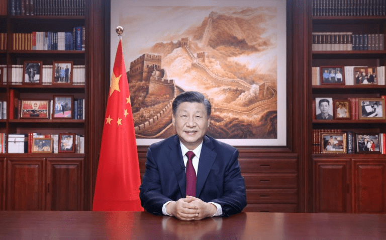 Chinese President Xi Delivers New Year Address