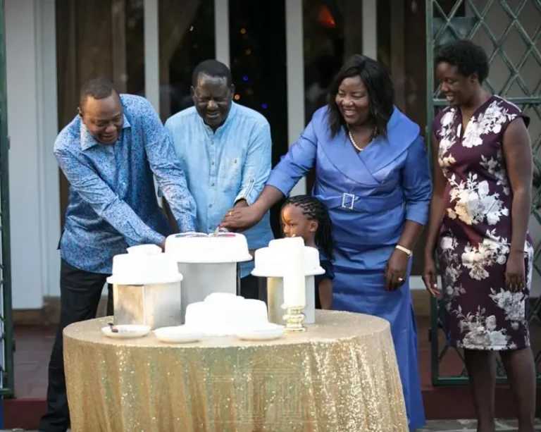 Uhuru Confirms their  Bromance with Baba on  Raila’s Birthday