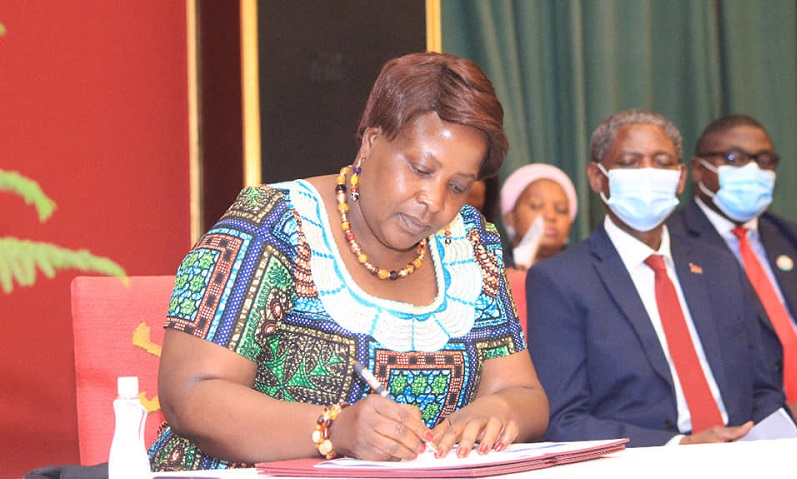 Malawi's Health Minister Khumbize Chiponda.